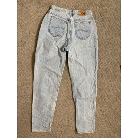 Vintage Lee Light wash Jeans 14 long 33 x 35 - Picture 1 of 7